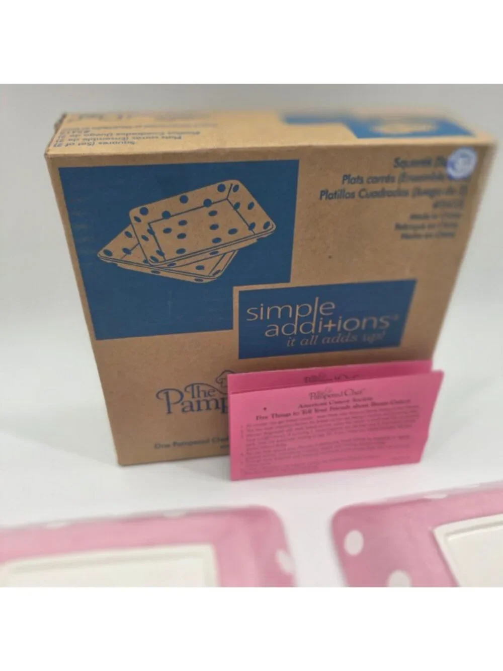 New Pampered Chef Simple Additions 7.25